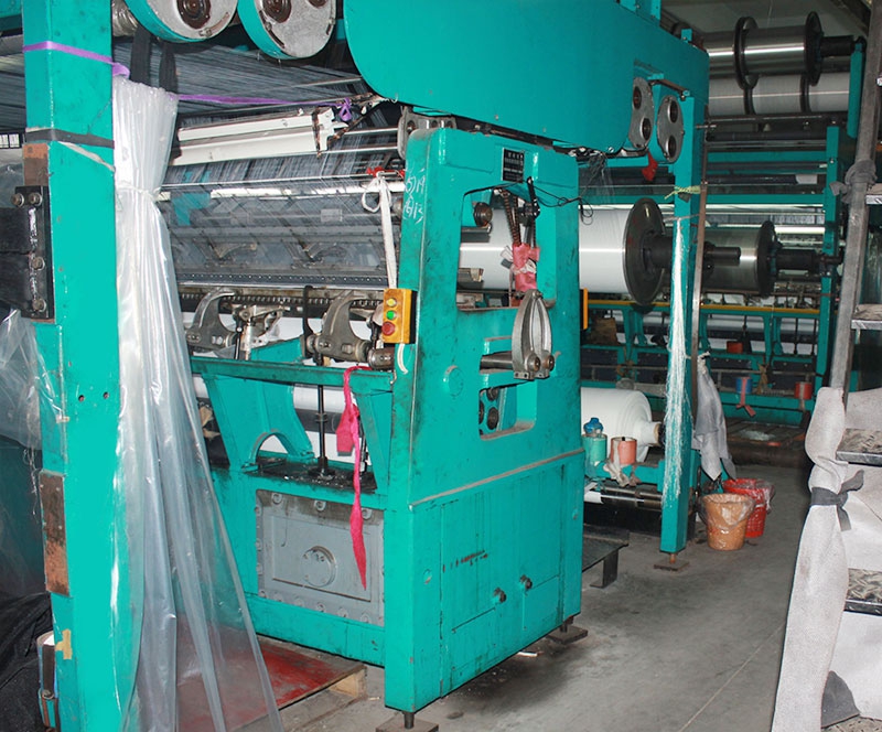 網眼布設備展示